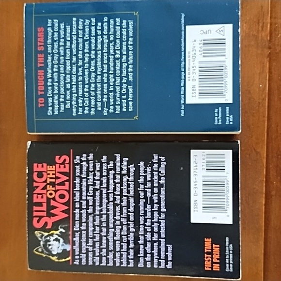 Wolfwalker Series Fantasy Adventure Sword Fights Telepathy Wolves Tara K Harper - Picture 5 of 9